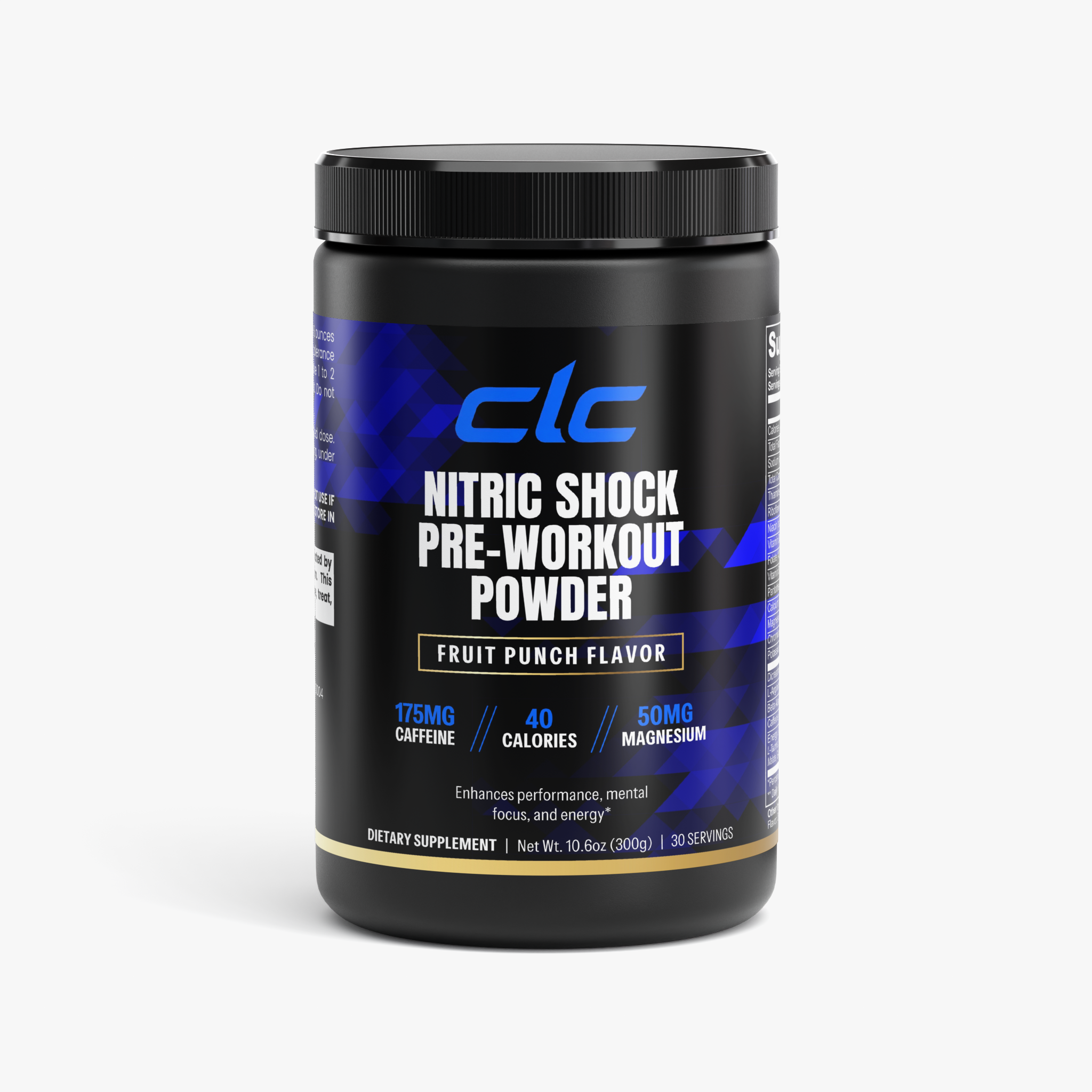 Nitric Shock Pre-Workout Powder (Fruit Punch)