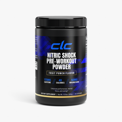 Nitric Shock Pre-Workout Powder (Fruit Punch)