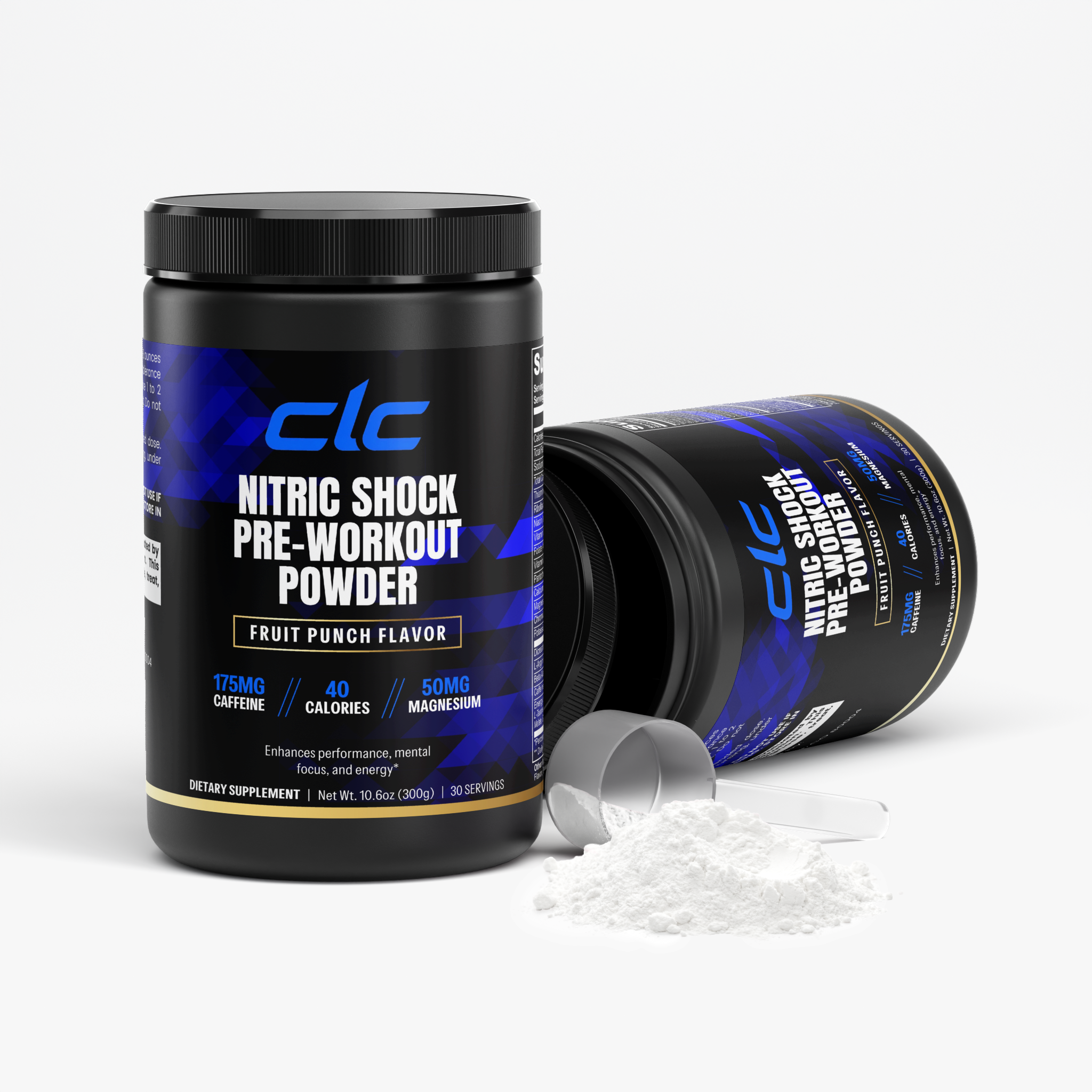 Nitric Shock Pre-Workout Powder (Fruit Punch)
