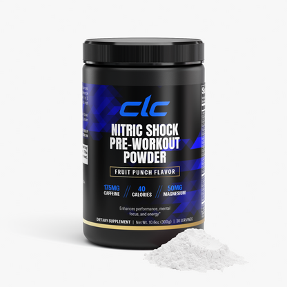 Nitric Shock Pre-Workout Powder (Fruit Punch)