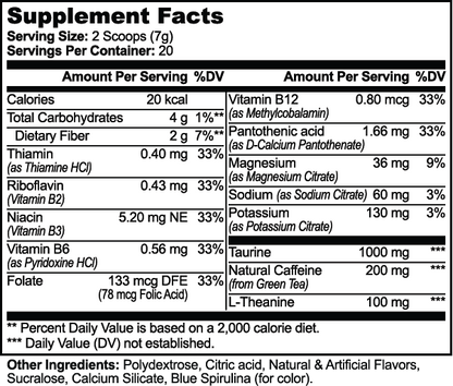 Energy Powder (Cotton Candy)
